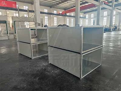 钢面镁质高晶复合风管