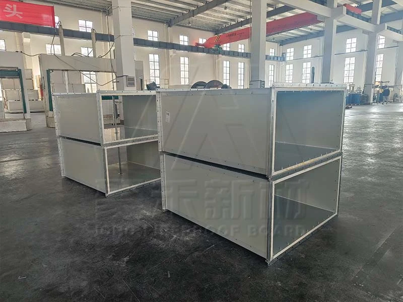钢面镁质高晶复合风管